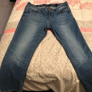 Cropped jeans